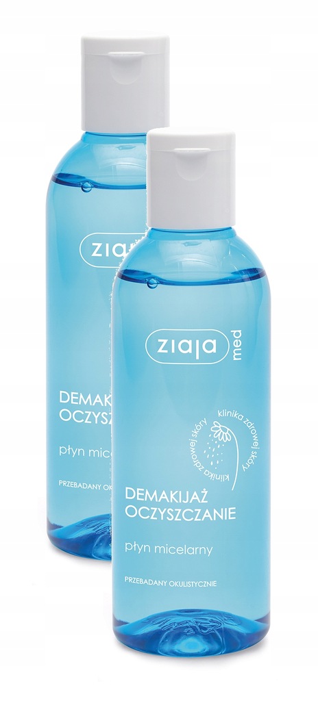 ZIAJA med DEMAKIJAŻ OCZYSZCZANIE płyn micelarny 200ml