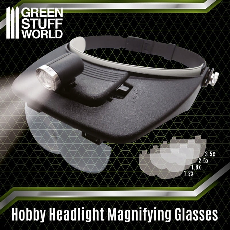 GSW 2385 Light Head Magnifying Glasses (okulary powiększające)