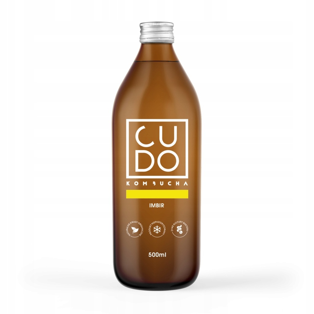 CUDO Kombucha IMBIR HERBATA IMBIROWA 500ml