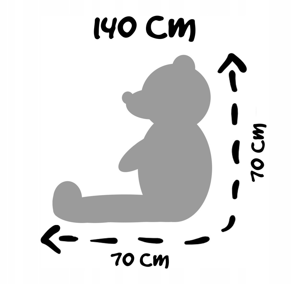 Купить БОЛЬШОЙ МЕДВЕДЬ ТЕДБИ БОЛЬШОЙ ГИГАНТСКИЙ МЕДВЕДЬ 140 СМ: отзывы, фото, характеристики в интерне-магазине Aredi.ru
