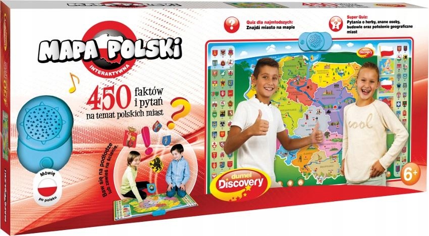 Interaktywna mapa Polski