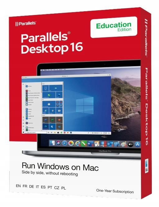 Corel Parallels Desktop 16 Retail Box 1yr Acad EU