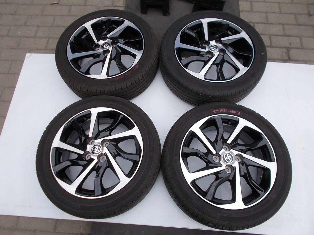 FELGI ALUMINIOWE KOŁA TOYOTA YARIS AURIS 4X100 16