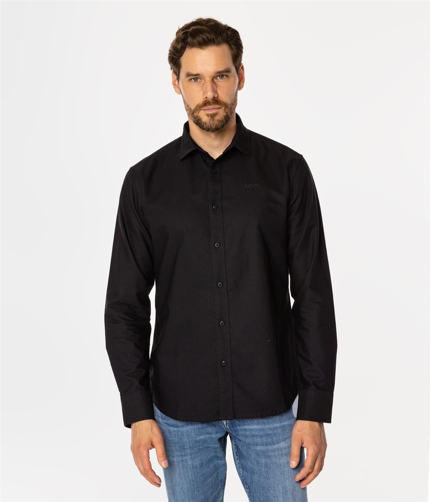 LEE COOPER Koszula męska LIAM OXFORD BLACK XL