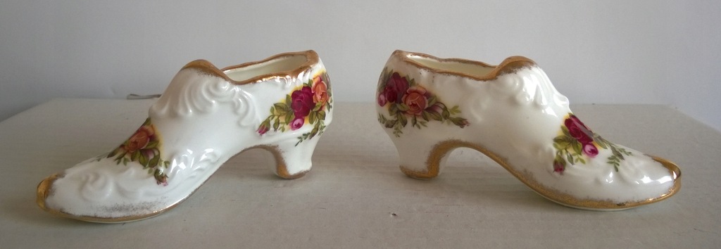 Royal Albert Old Country Roses Porcelana Buty