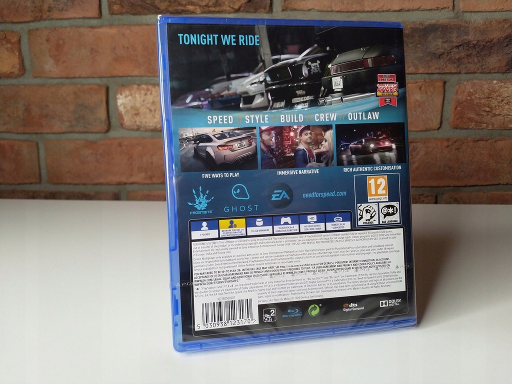 Купить Need for Speed Новая игра PS4 Tuning Racing PL: отзывы, фото и ...