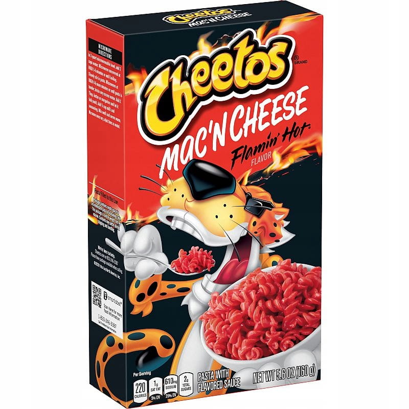 Makaron Cheetos Mac`n Flamin Hot Flavor 160g