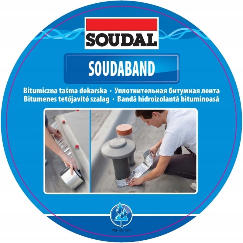 SOUDAL TAŚMA DEKARSKA 30CM ALUMINIOWA SOUDABAND