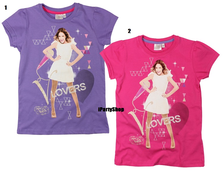 T-shirt Violetta Oryginał wybór - 2 kolory r.146