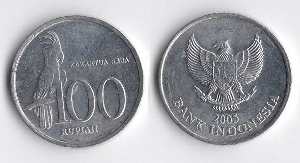 INDONEZJA 2005 100 RUPIAH