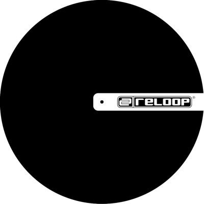 Mata do gramofonu filcowa RELOOP logo - czarna