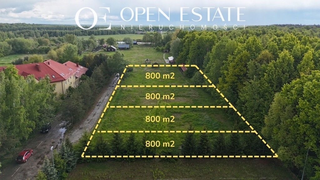 Działka, Grębiszew, Mińsk Mazowiecki, Miński, 800 m²