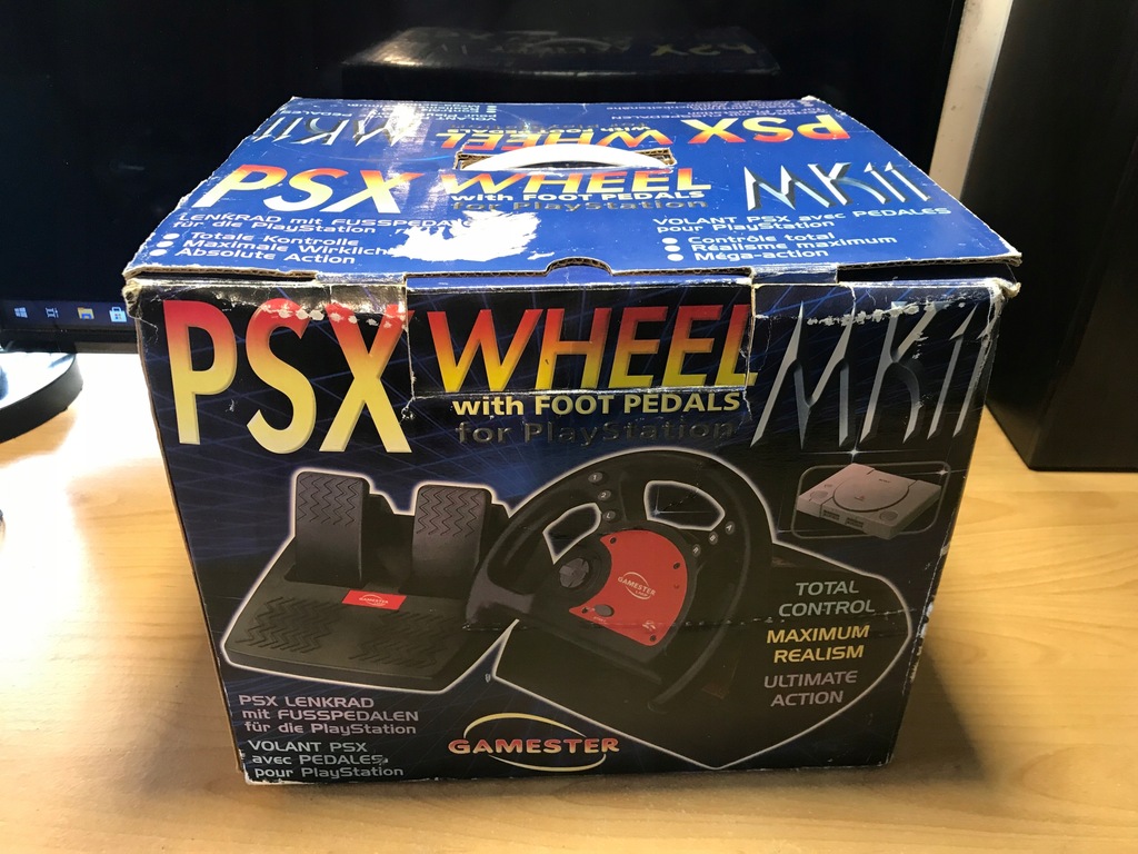 Kierownica PSX Wheel MK11 PlayStation Gamester