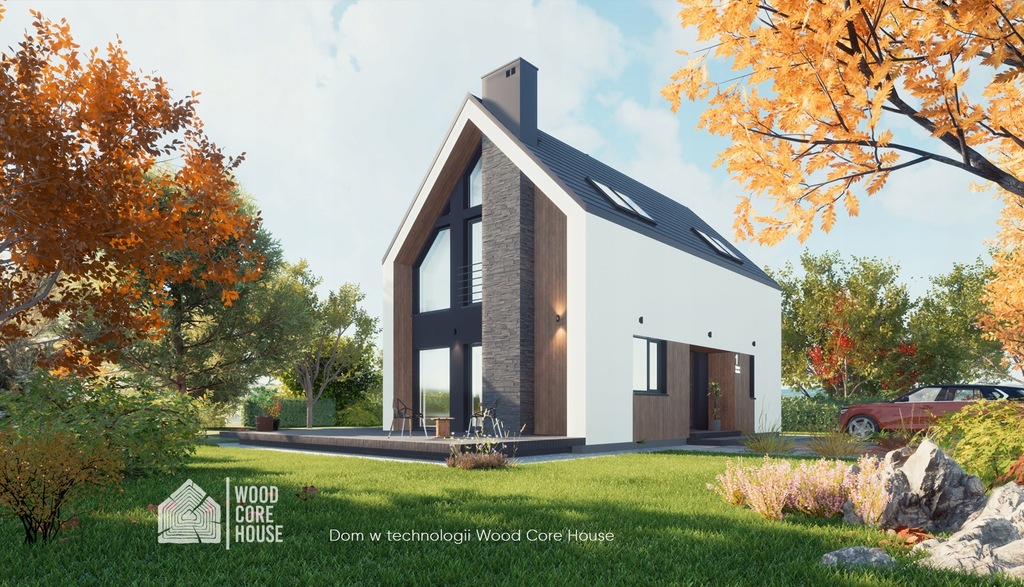 Tatrzański 02 - dom w technologii Wood Core House