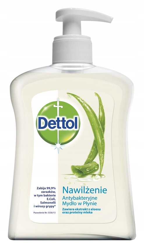 Dettol antybakteryjne mydło w płynie aloes E 250ml