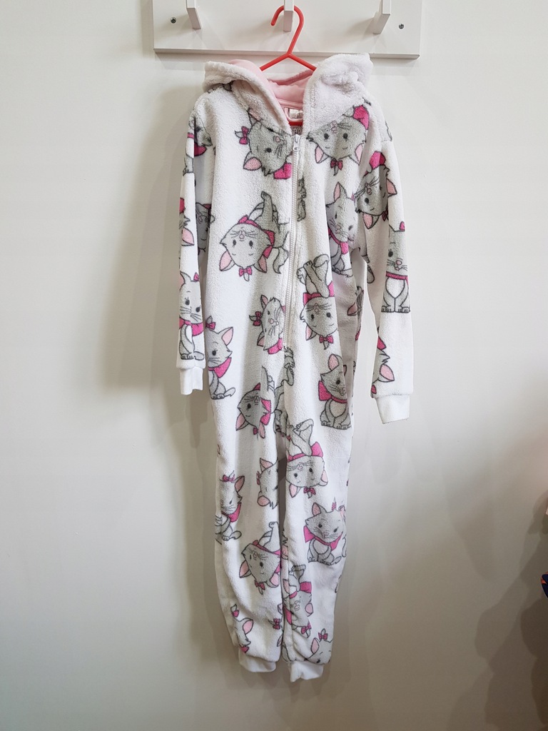 Disney Kot Marie Onesie kombinezon 128 cm