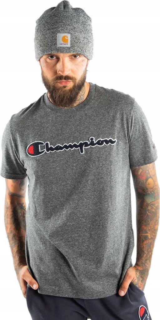 CHAMPION CREWNECK T SHIRT EM51 _M_ Męskie Koszulka