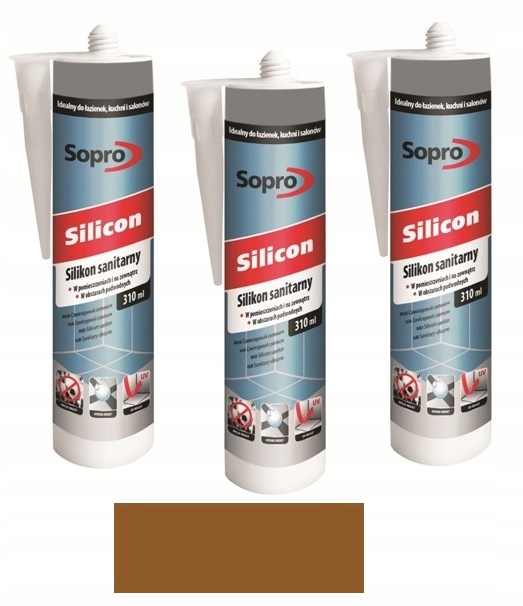 SOPRO SILIKON SANITARNY 232/310 ML UMBRA 58