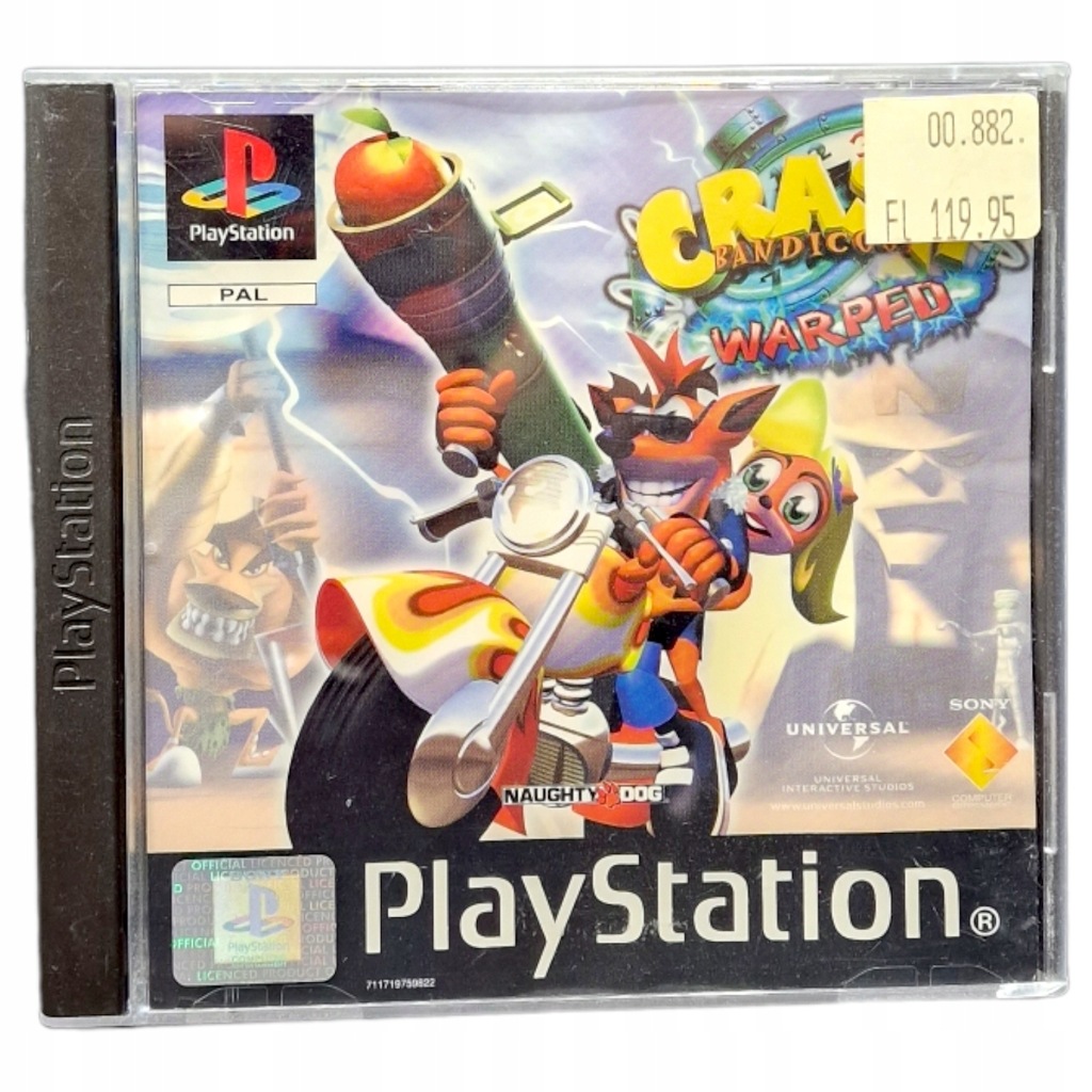 Купить CRASH BANDICOOT 3 WARPED (PSX) (PS1): отзывы, фото и ...