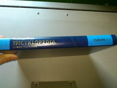 POPULARNA ENCYKLOPEDIA POWSZECHNA EUROPA TOM 1