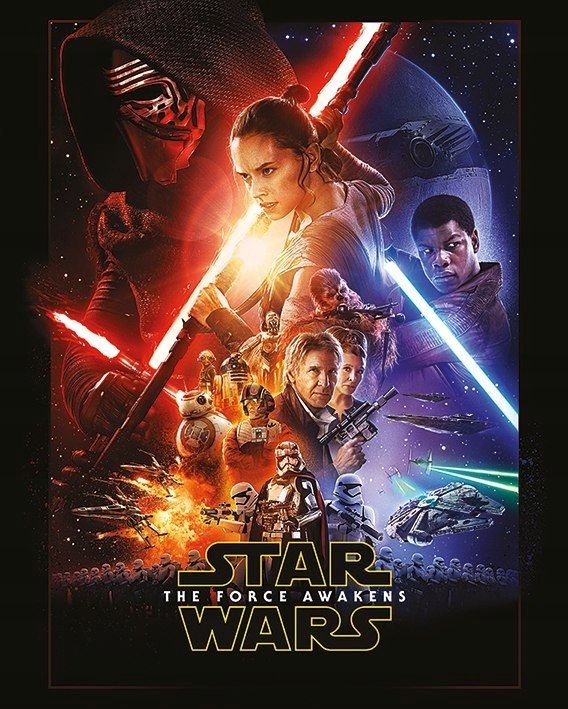 Plakat Star Wars Episode VII 40x50 cm