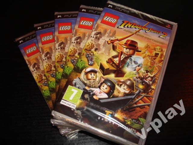 Lego Indiana Jones I + II gra gry dla dzieci psp