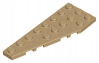 LEGO 50305 Płytka 8x3 Skrzydło lewe piaskowy ciemny dark tan