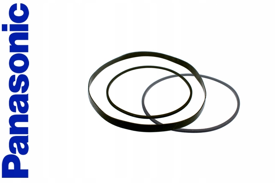 Komplet oryginalnych pasków do magnetofonu TECHNICS RS-B85 (3 szt)