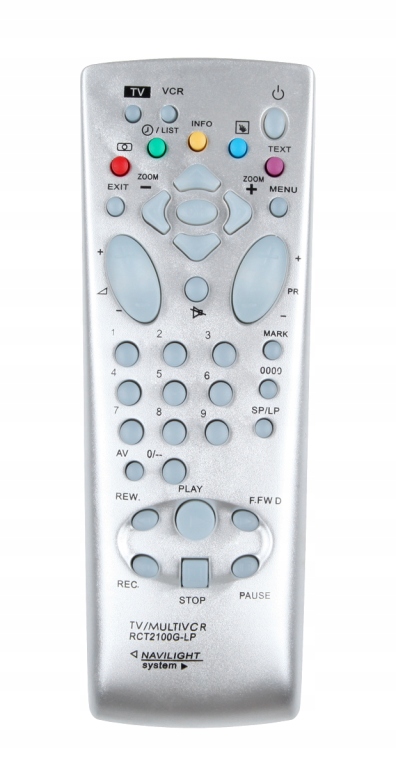 Pilot do TV Thomson RCT2100 RCT100 RC-2100 srebrny - 9247360178 ...