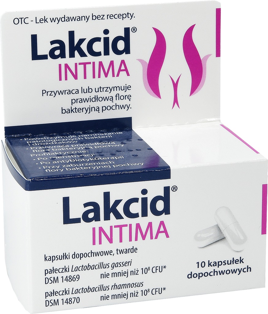 AP Lakcid Intima dobra flora bakteryjna pochwy 10k