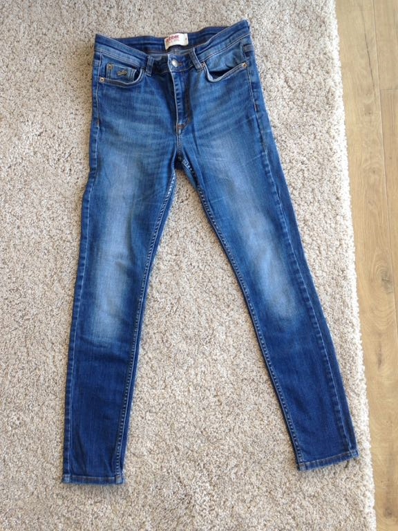 Spodnie jeansy DOBBER rurki 28 skinny 34 36