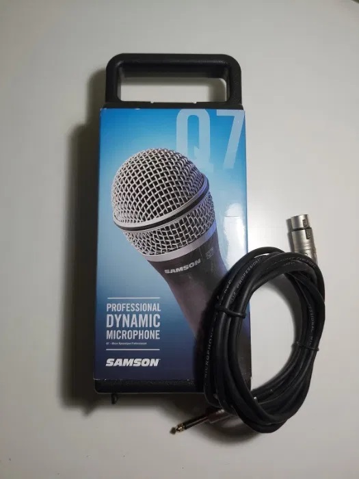 Mikrofon dynamiczny Samson Q7 + kabel XLR