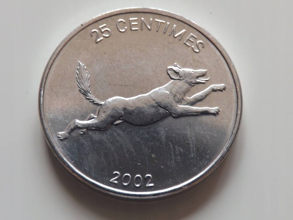 Kongo 25 Centimes 2002 * LIKAON * st. UNC-