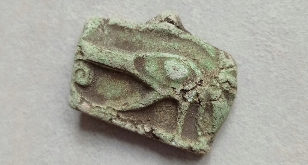 Amulet OKO HORUSA uszebti Horus - 920r.p.n.e Egipt