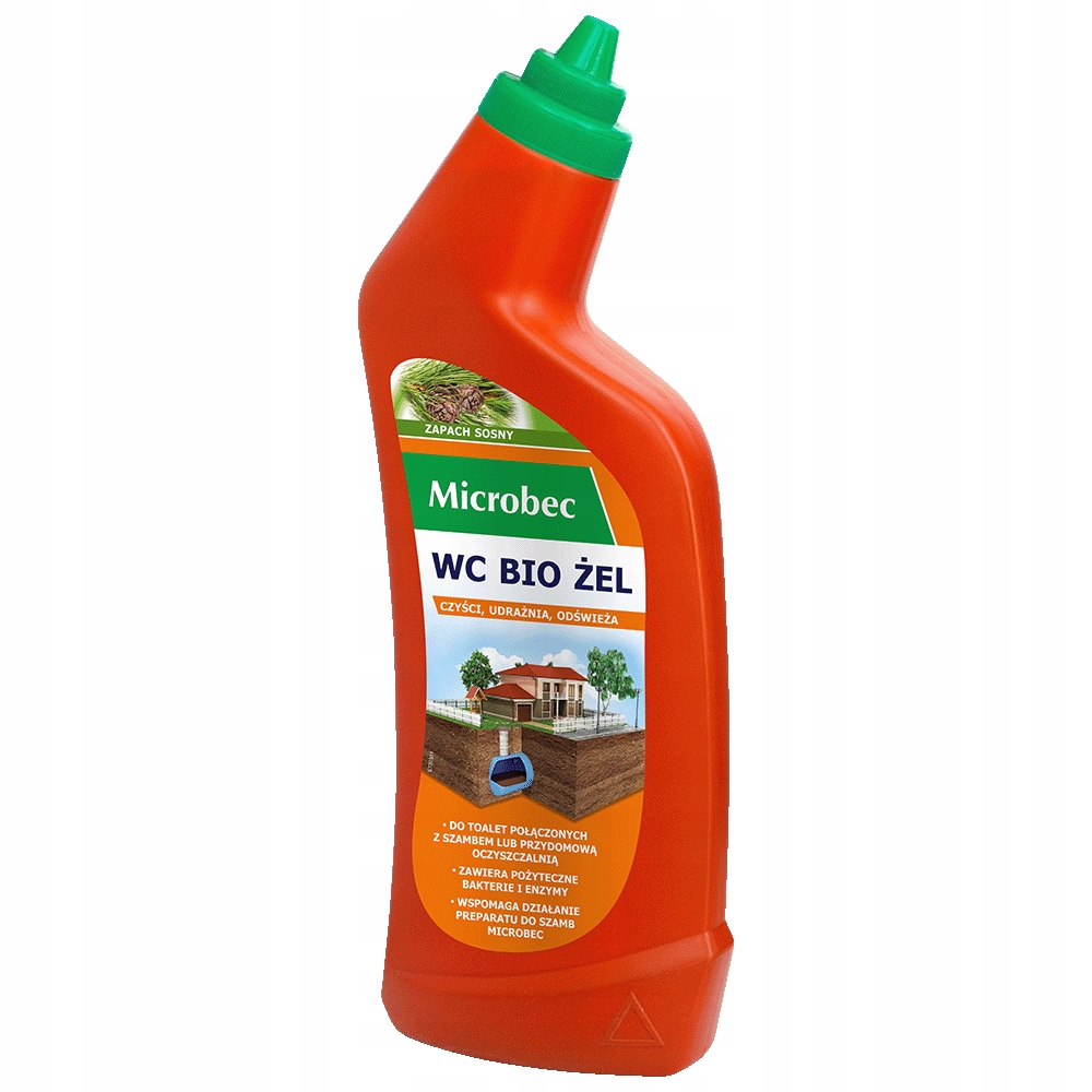 Bros Płyn do czyszczenia toalet Microbec Bio - 750