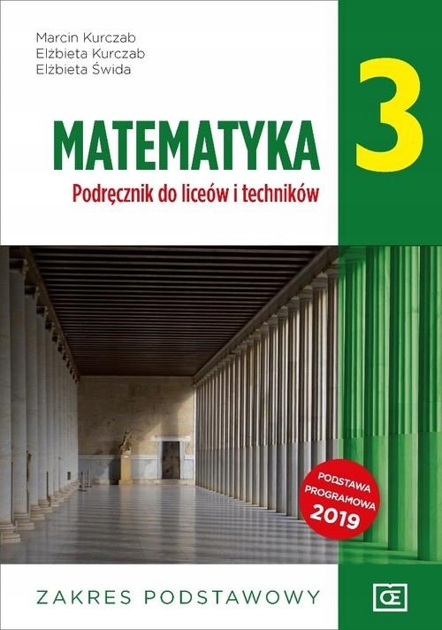 MATEMATYKA 3 PODRĘCZNIK ZAKRES PODSTAWOWY