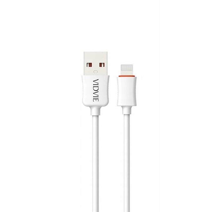 VIDVIE Kabel USB Lightning 2m do IPhone biały