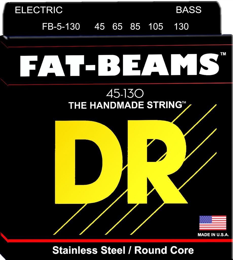 Dr Strings Struny do gitary basowej FAT-BEAM