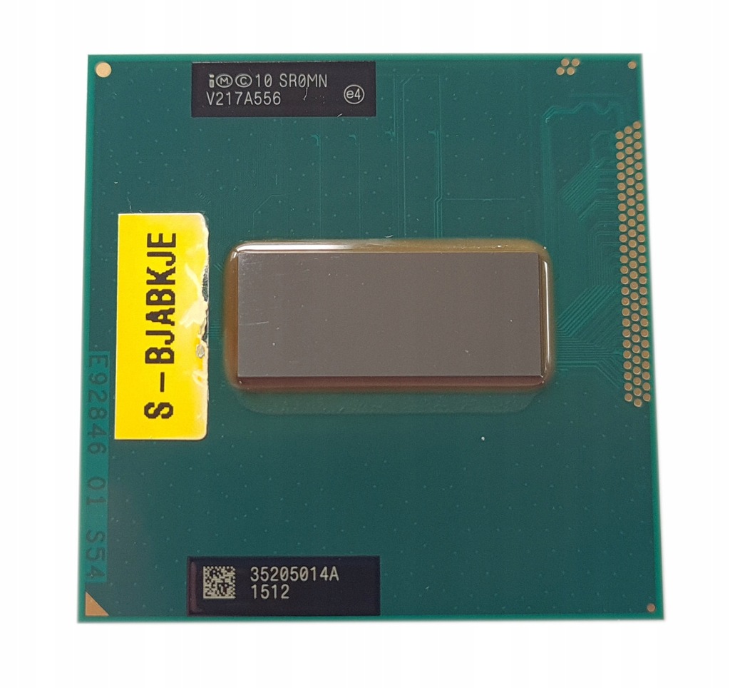 CPU Intel Core i7-3610QM 2.3GHz 3.3GHz / 6MB SR0MN