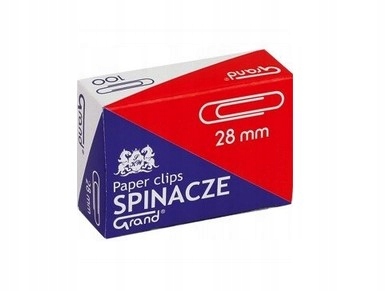 Spinacze GRAND 28 mm 1000 szt.