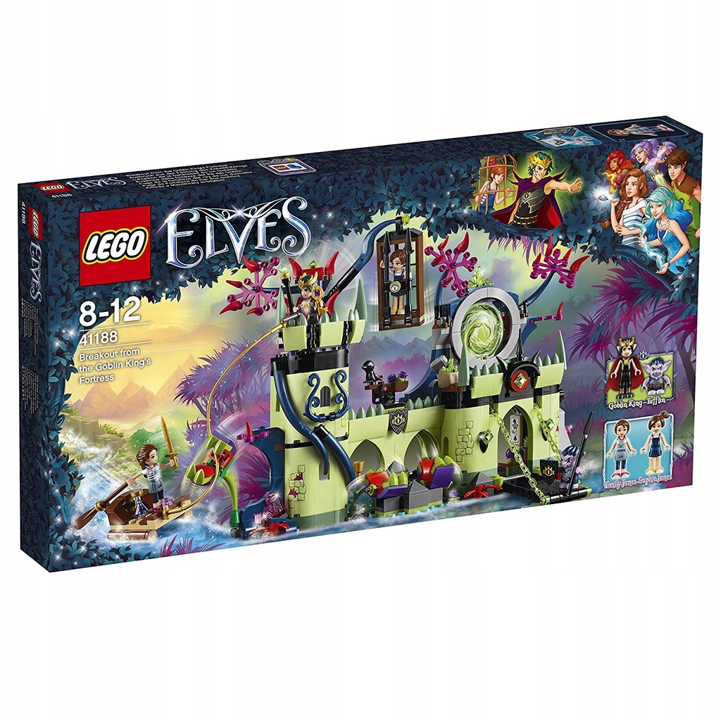 LEGO ELVES 41188 Ucieczka z Fortecy Króla Goblinów