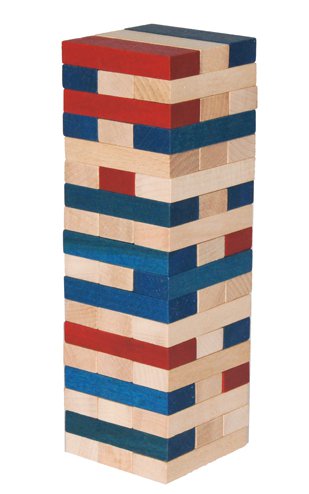 Jenga kolorowa klocki drewniane Wieża Dabo. 54 e