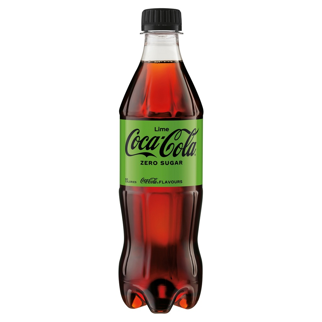 Coca-cola lime zero cukru napój gazowany 500 ml