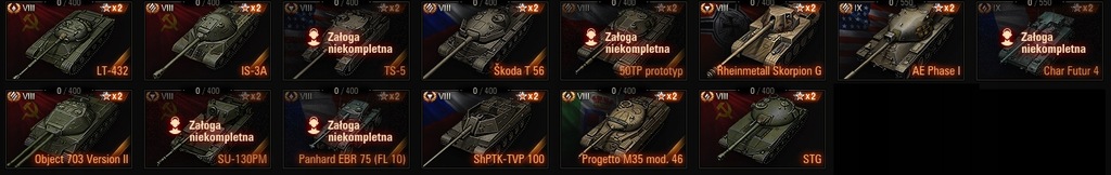 Konto world of tanks wot /12x tier X / 16x prem 8t