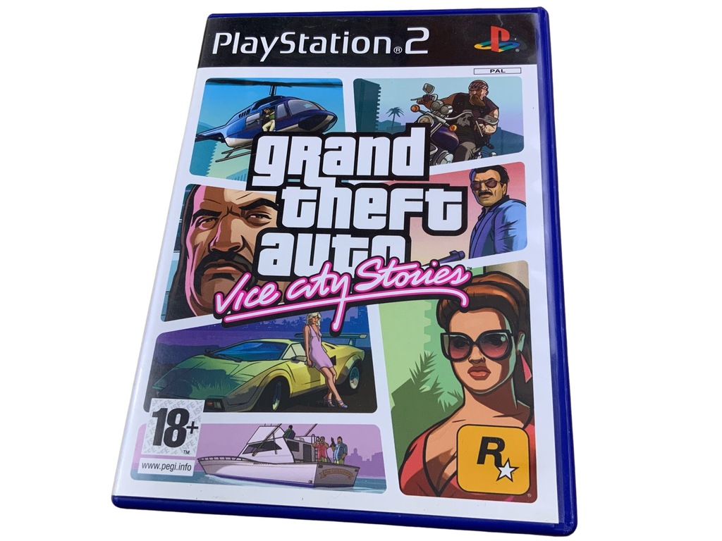 Купить GTA VICE CITY STORIES только в коробке, в отличном состоянии PS2 ...
