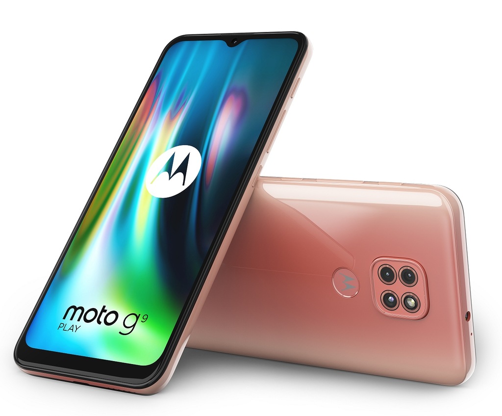 Smartfon Motorola G9 play 4/64GB Spring Pink