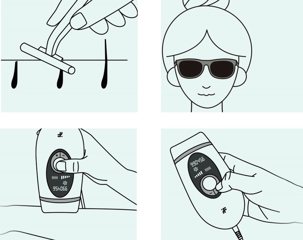 Xiaomi inFace DEPILATOR laserowy IPL + peeling 9553638984 oficjalne