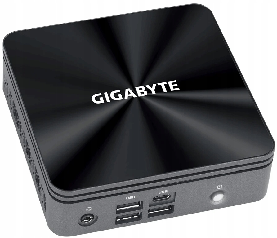 Gigabyte GB-BRI3-10110 komputer typu barebone Czarny BGA 1528 i3-10110U 2,1