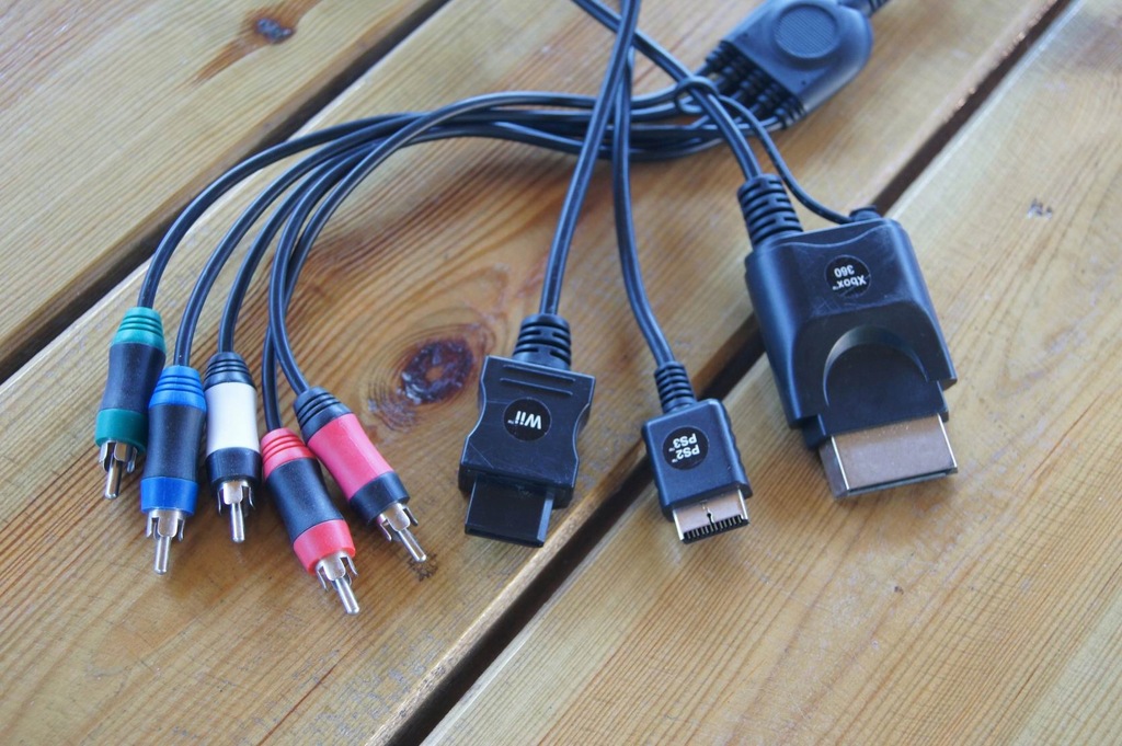 kabel audio-video do xbox360 , WII , Playstation !