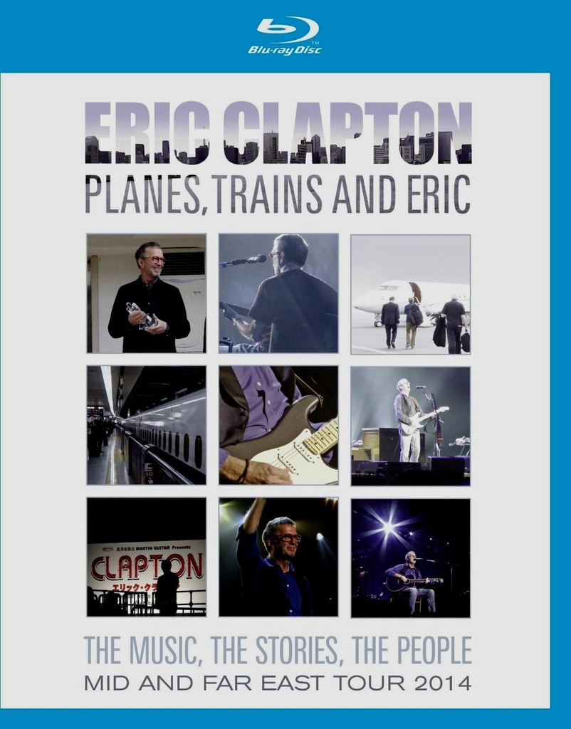 CLAPTON ERIC Planes Trains And Eric BLU-RAY Tanio